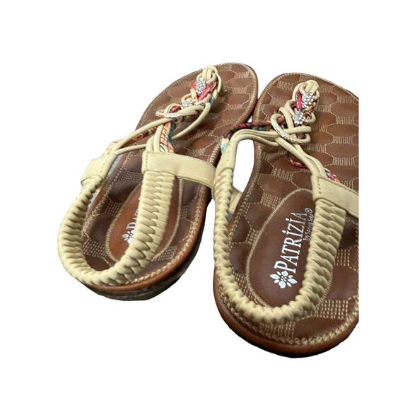 Patrizia by Spring Step Gadelina Thong Sandals Size 39 Women's US 8.5 - Picture 4 of 5